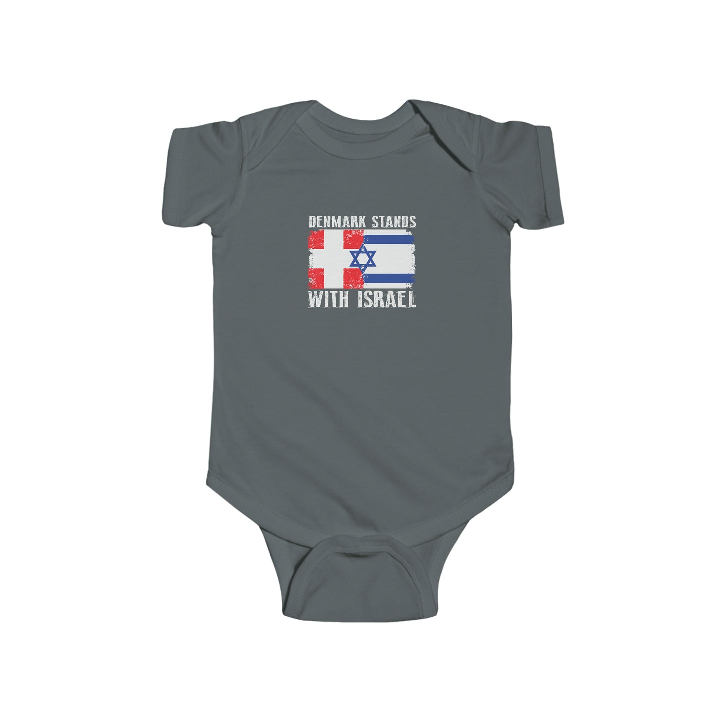 Denmark Stands With Israel - Infant Onesie