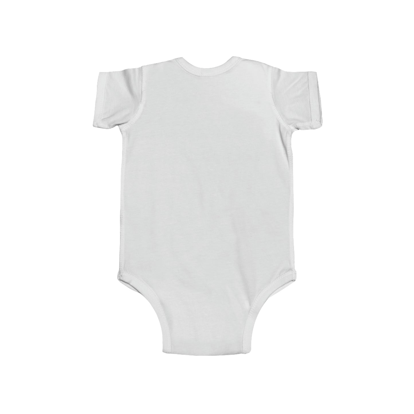 Am Yisrael Chai Forever Blue Stripe Infant Onesie