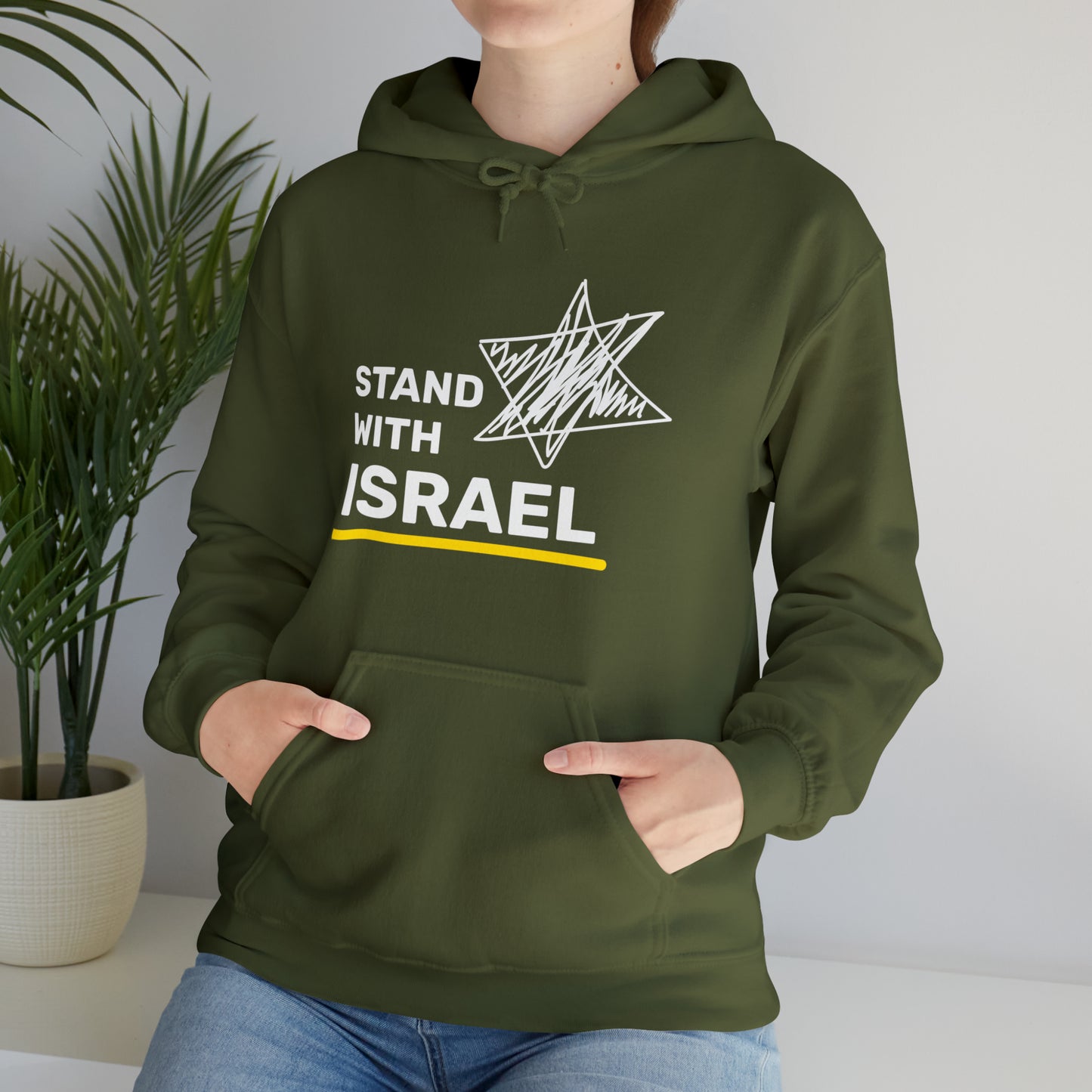 Stand With Israel Hoodie Sweatshirt