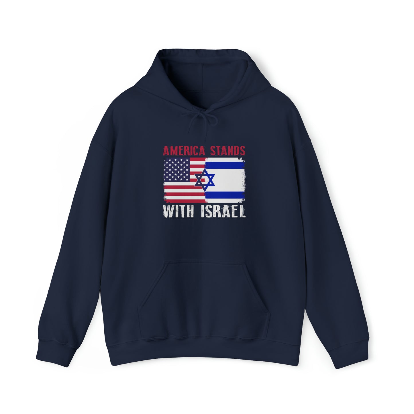 America Stands With Israel Hoodie Sweatshirt