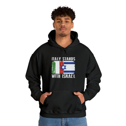 Italy Stands With Israel Hoodie Sweatshirt