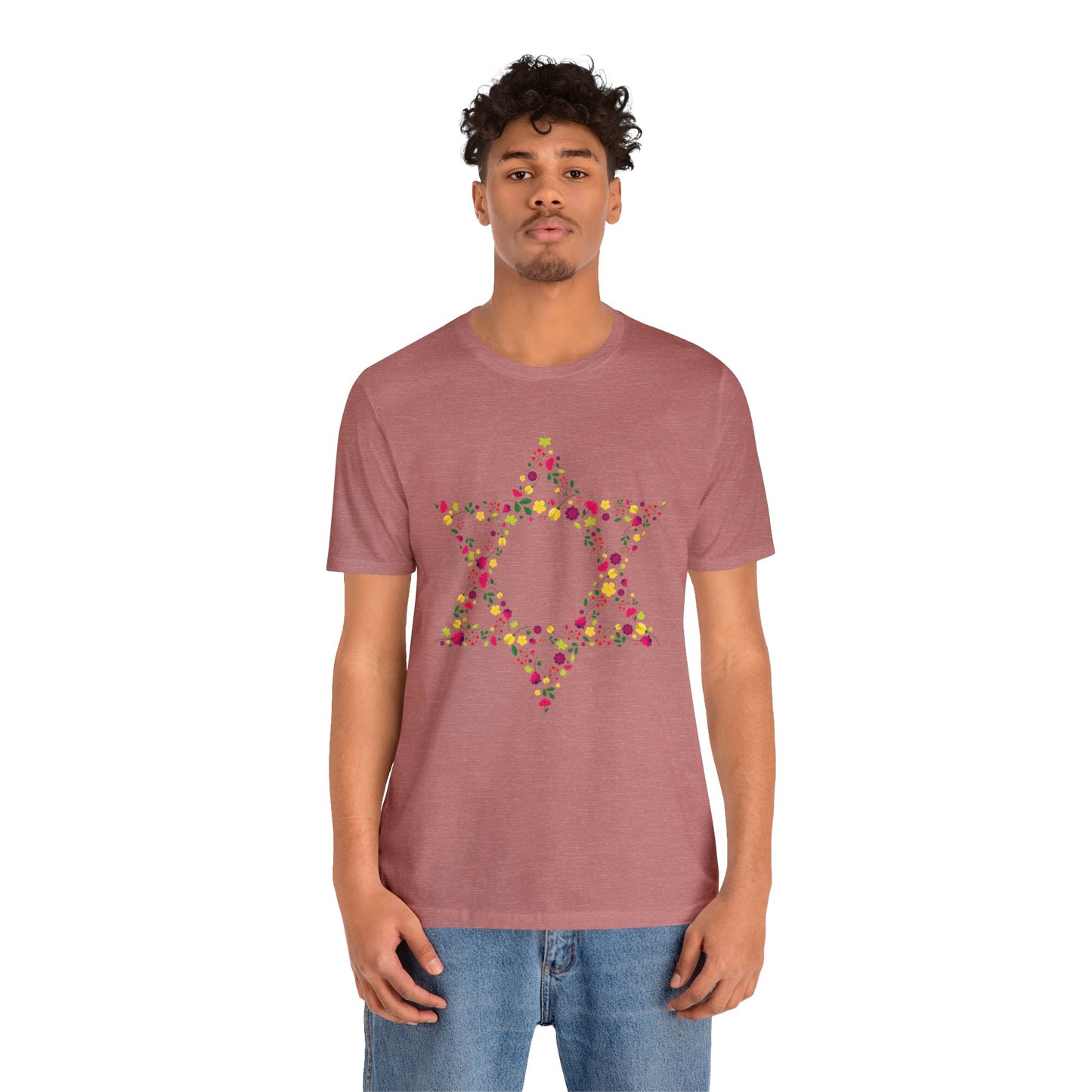 Star of David Flowers T-Shirt