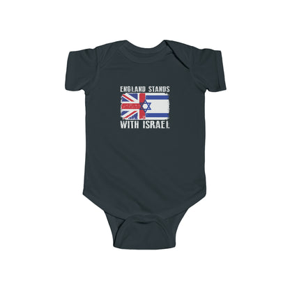 England Stands With Israel Infant Onesie