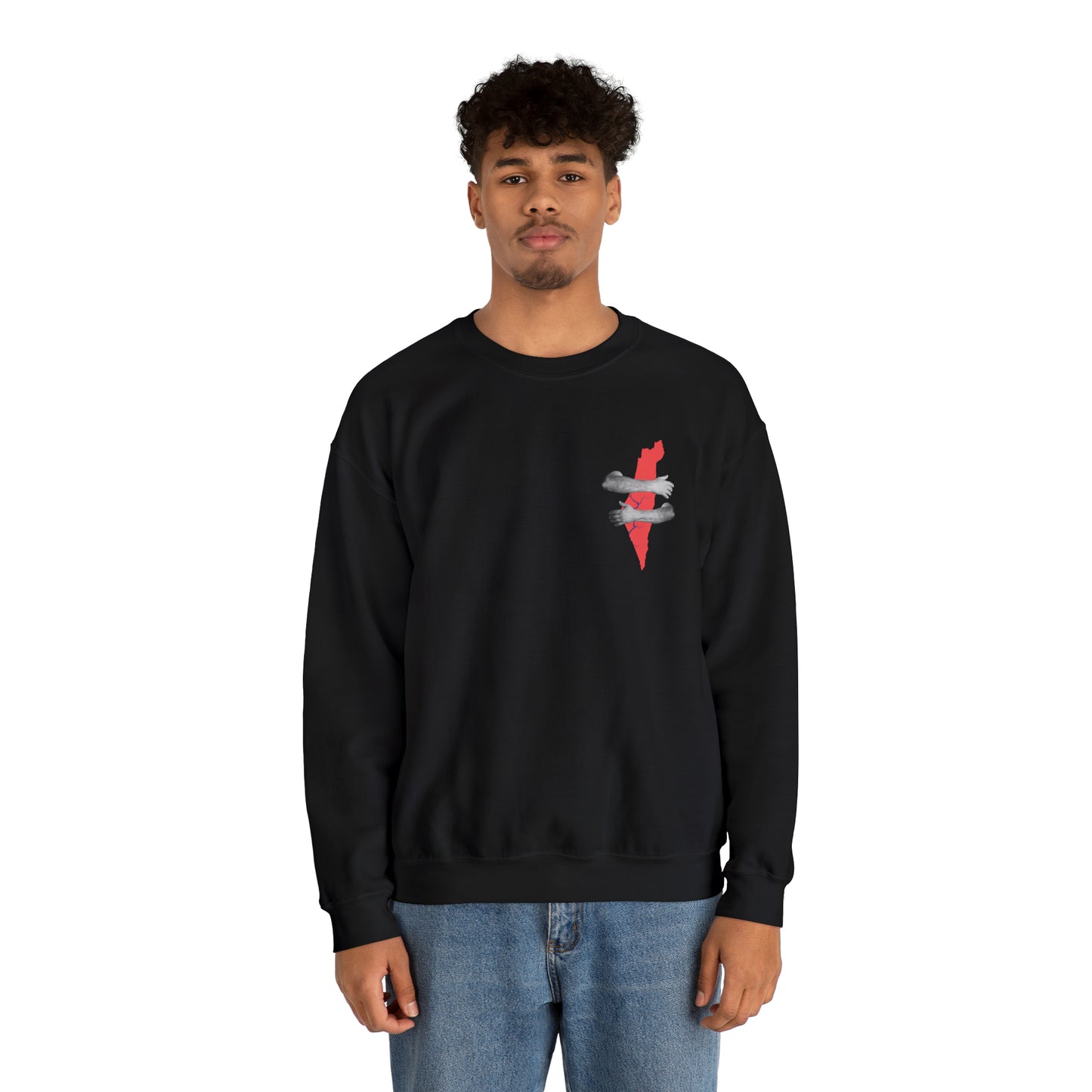 United in Pain, Bound in Hope Crewneck Sweatshirt