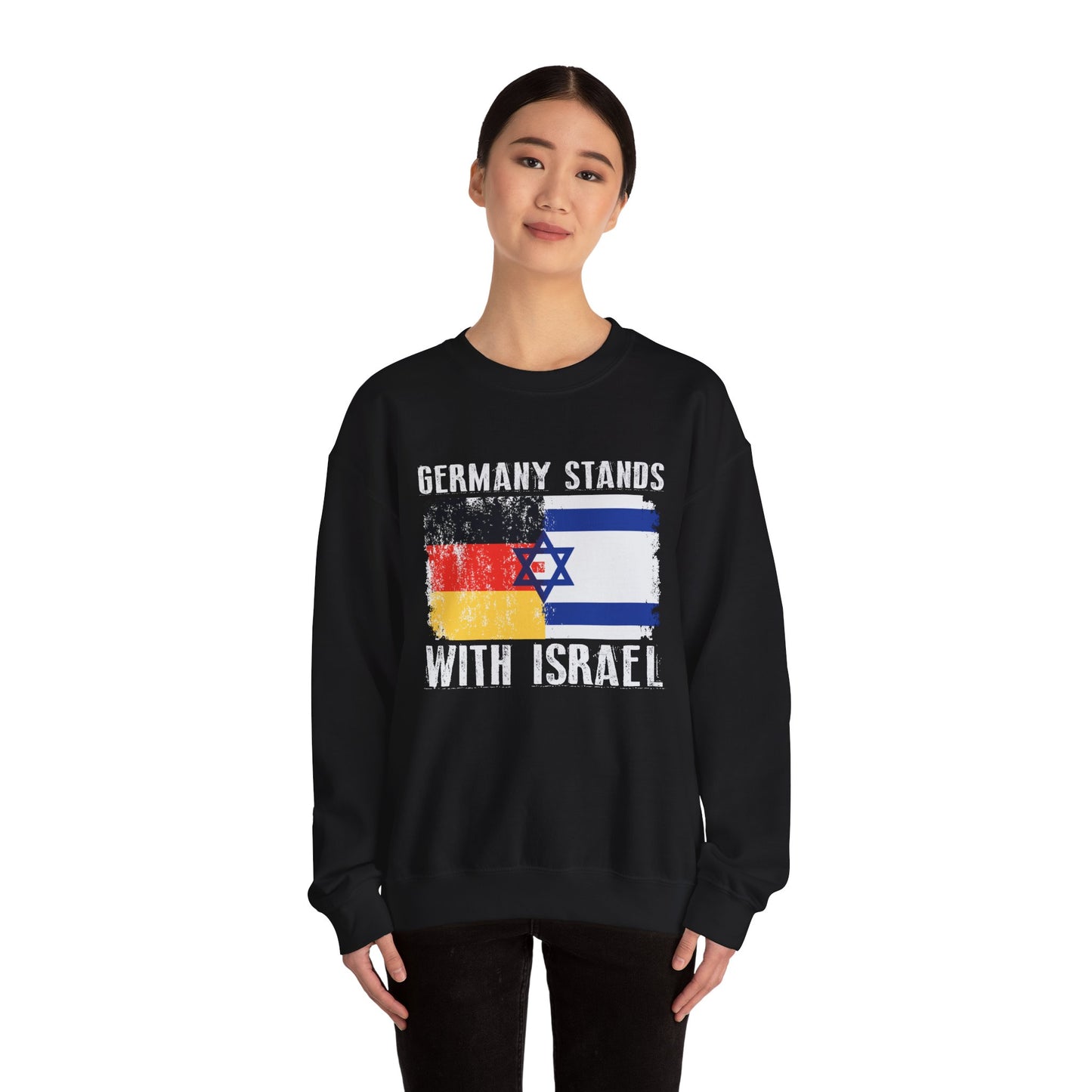 Germany Stands With Israel Crewneck Sweatshirt