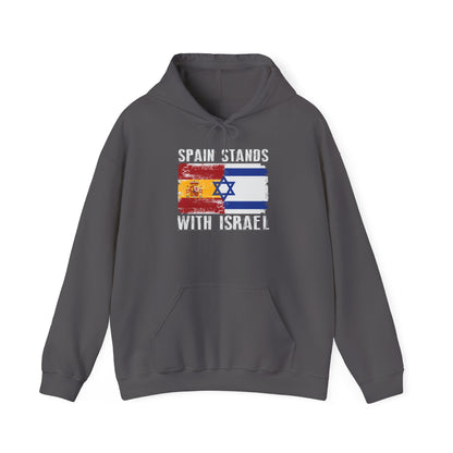 Spain Stands With Israel Hoodie Sweatshirt