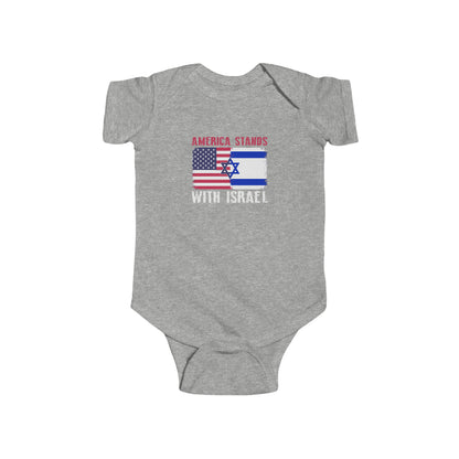 America Stands With Israel - Infant Onesie