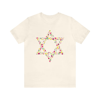 Star of David Flowers T-Shirt