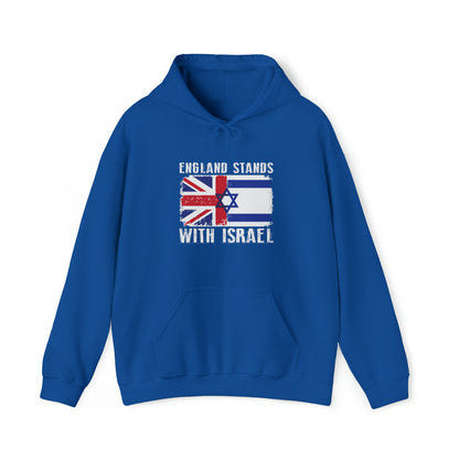 England Stands With Israel Hoodie Sweatshirt