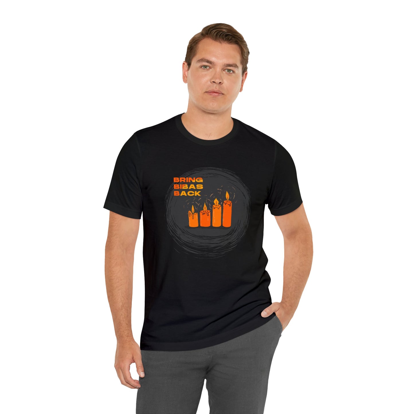 Bring Bibas Back Candles T-shirt