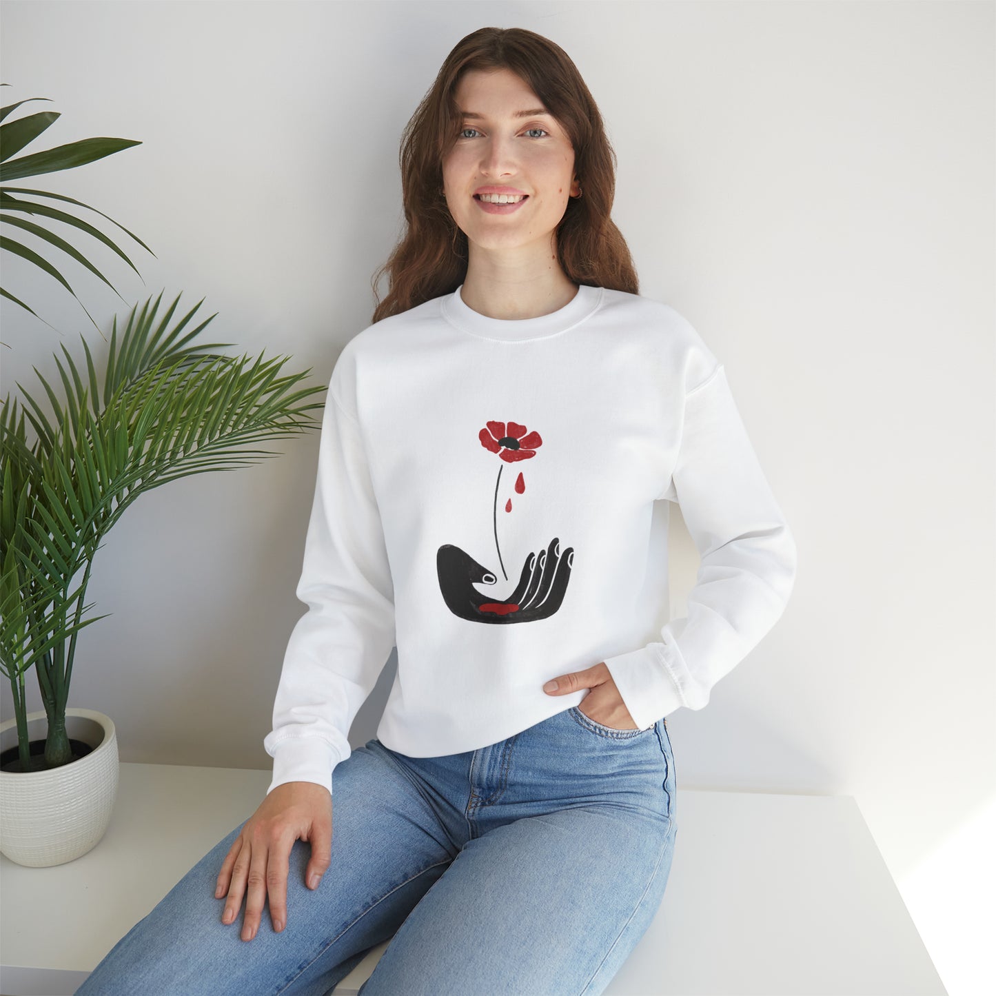 Tears of Resilience Crewneck Sweatshirt