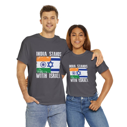 India Stands With Israel T-Shirt