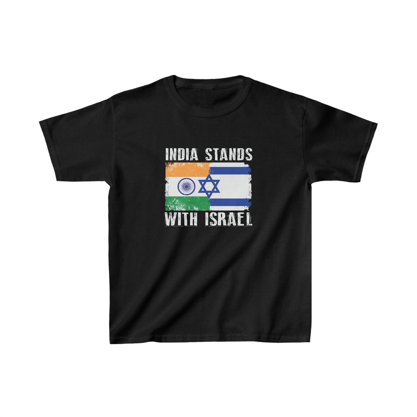 India Stands With Israel Kids T-Shirt