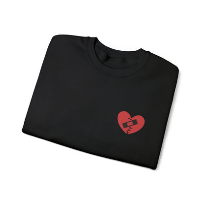 Broken Heart Band-Aid Sweatshirt