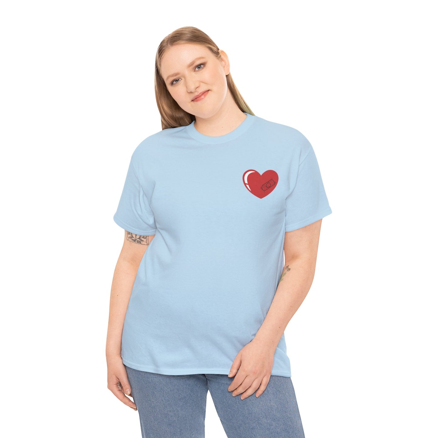 Heart With Band-Aid T-Shirt