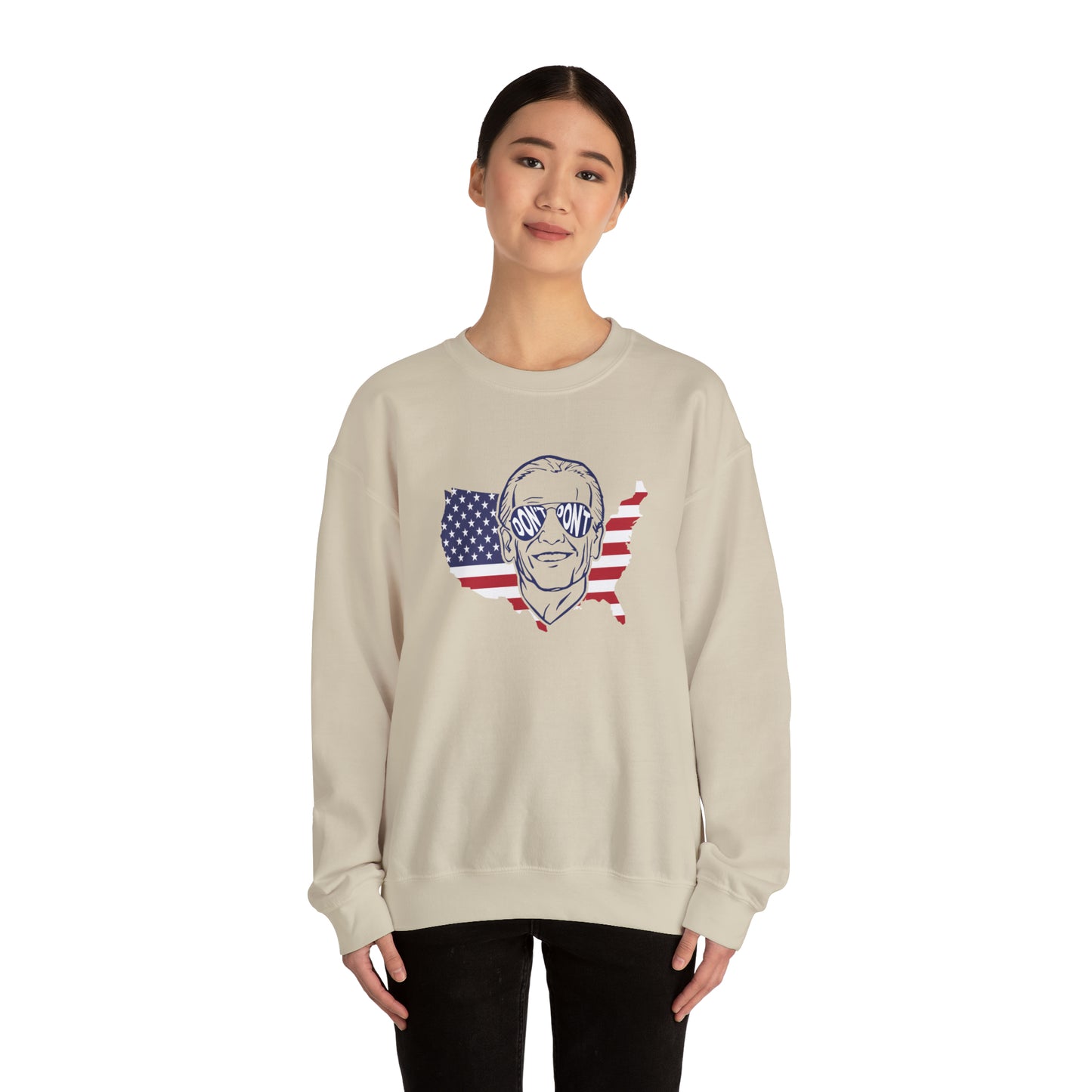 Joe Biden "Don't" Crewneck Sweatshirt