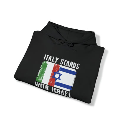 Italy Stands With Israel Hoodie Sweatshirt