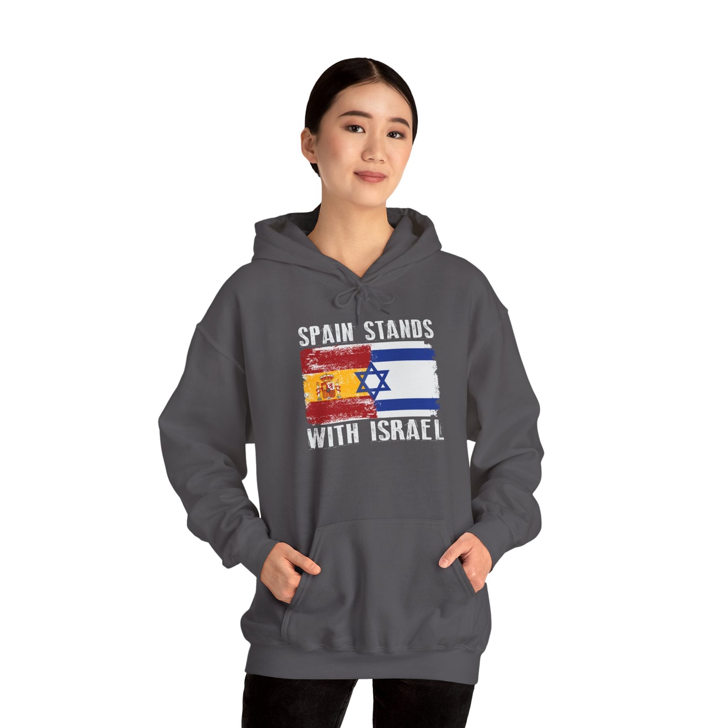 Spain Stands With Israel Hoodie Sweatshirt