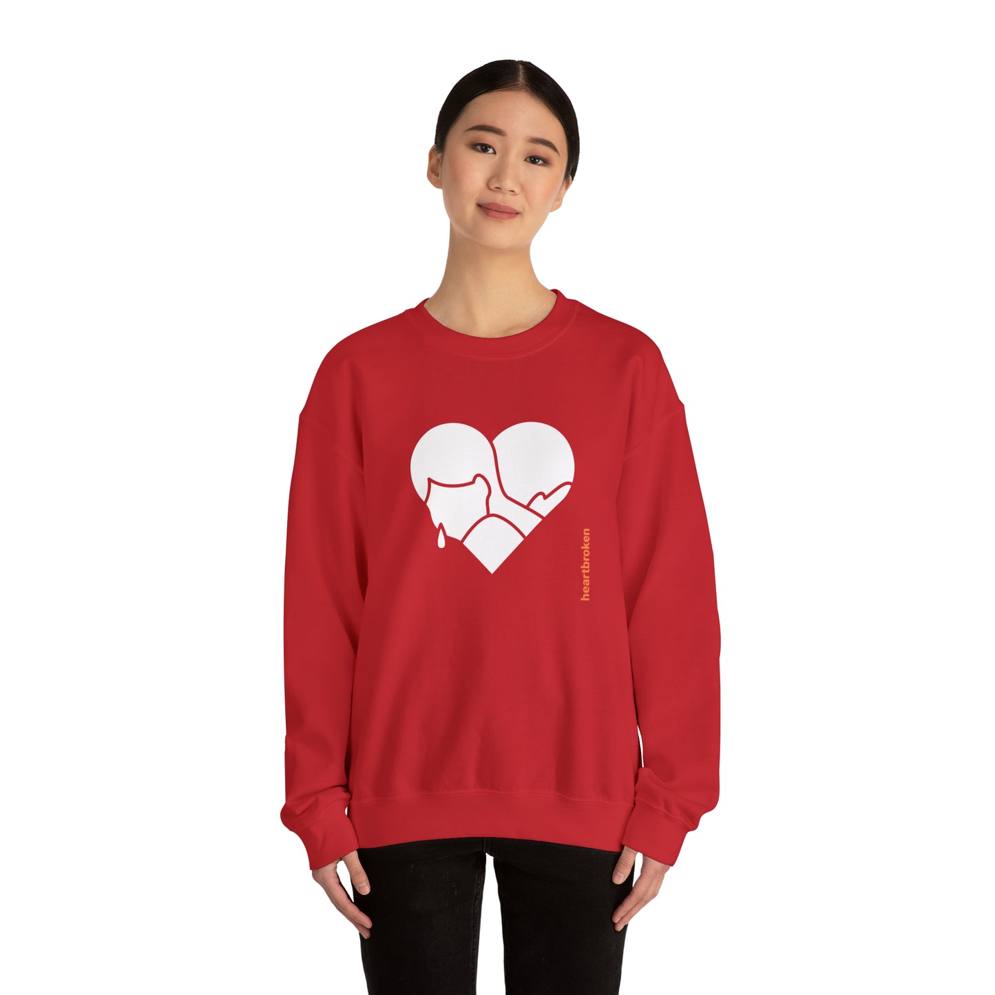 Heart Broken Crewneck Sweatshirt