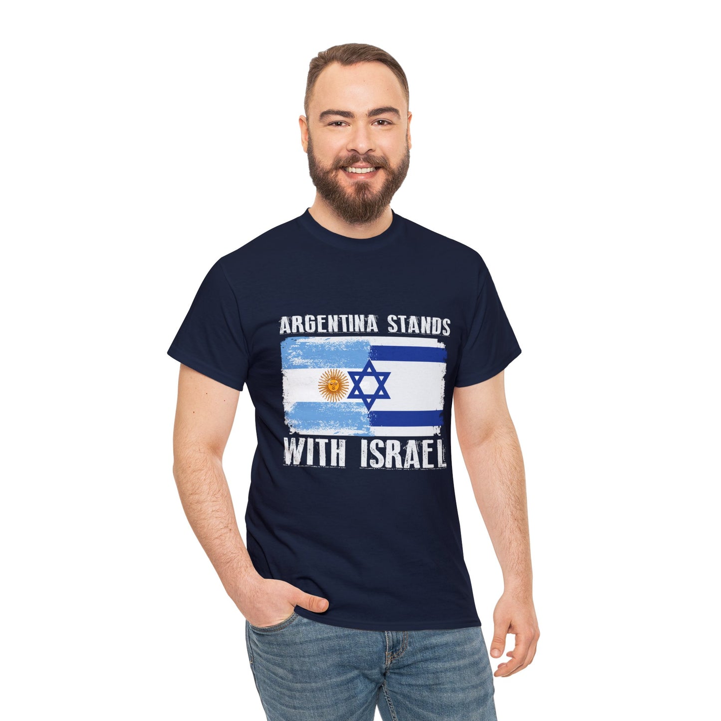 Argentina Stands With Israel T-Shirt