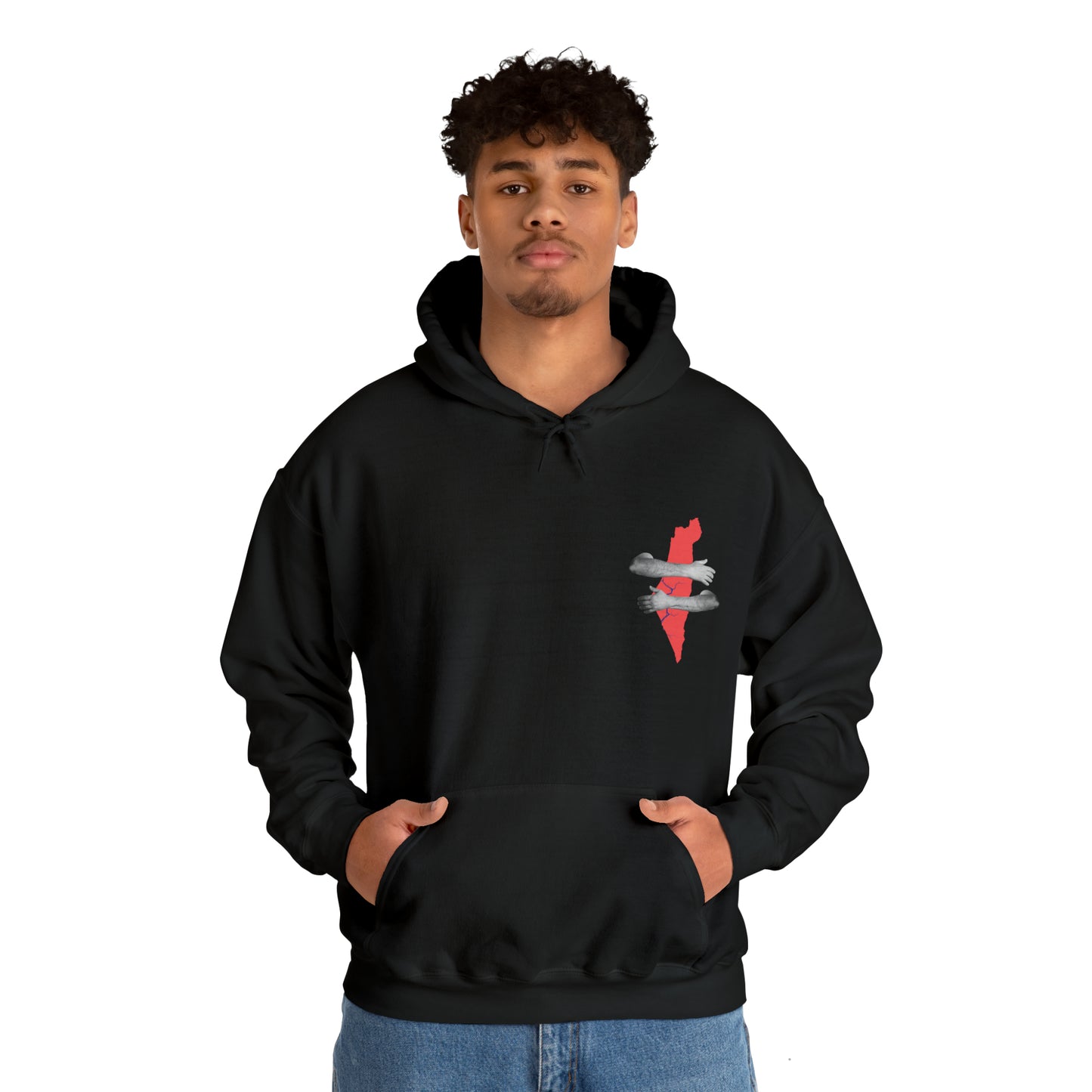 United in Pain, Bound in Hope Hooded Sweatshirt