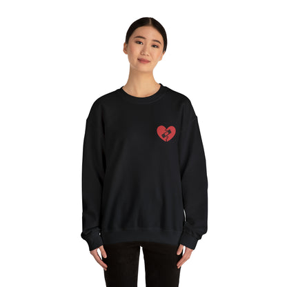 Broken Heart Band-Aid Sweatshirt