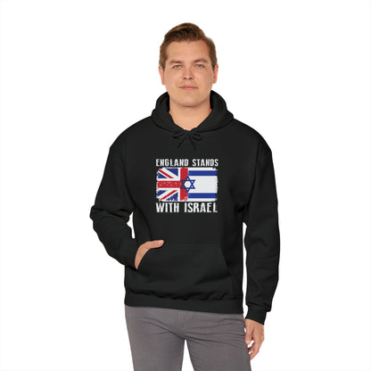 England Stands With Israel Hoodie Sweatshirt