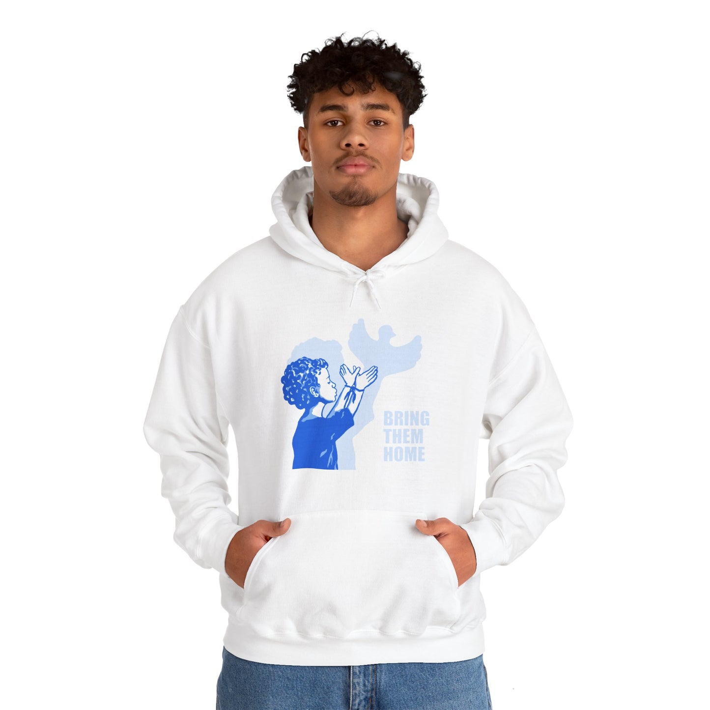 Wings of Hope - Standing for Justice and Peace Hoodie Sweatshirt