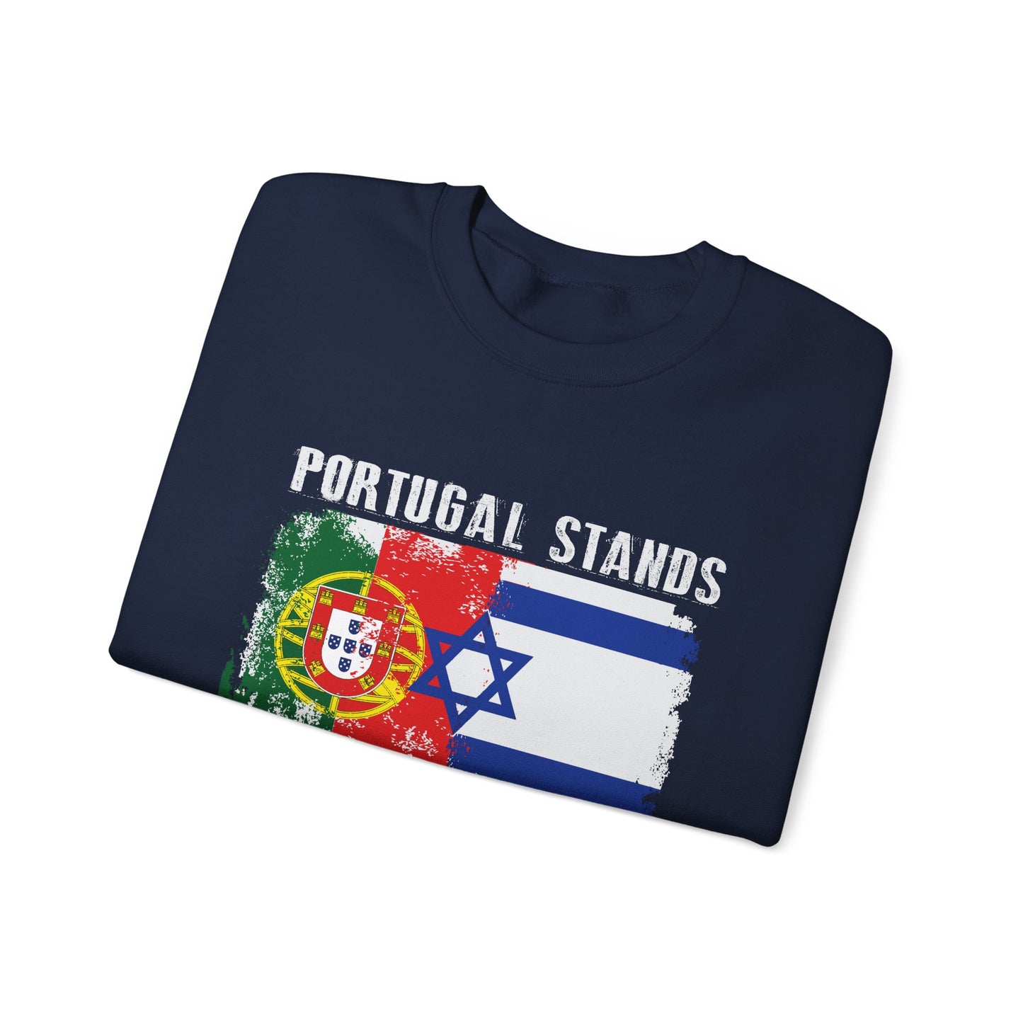 Portugal Stands With Israel Crewneck Sweatshirt