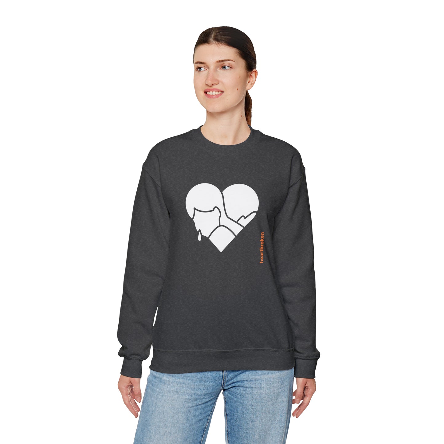 Heart Broken Crewneck Sweatshirt