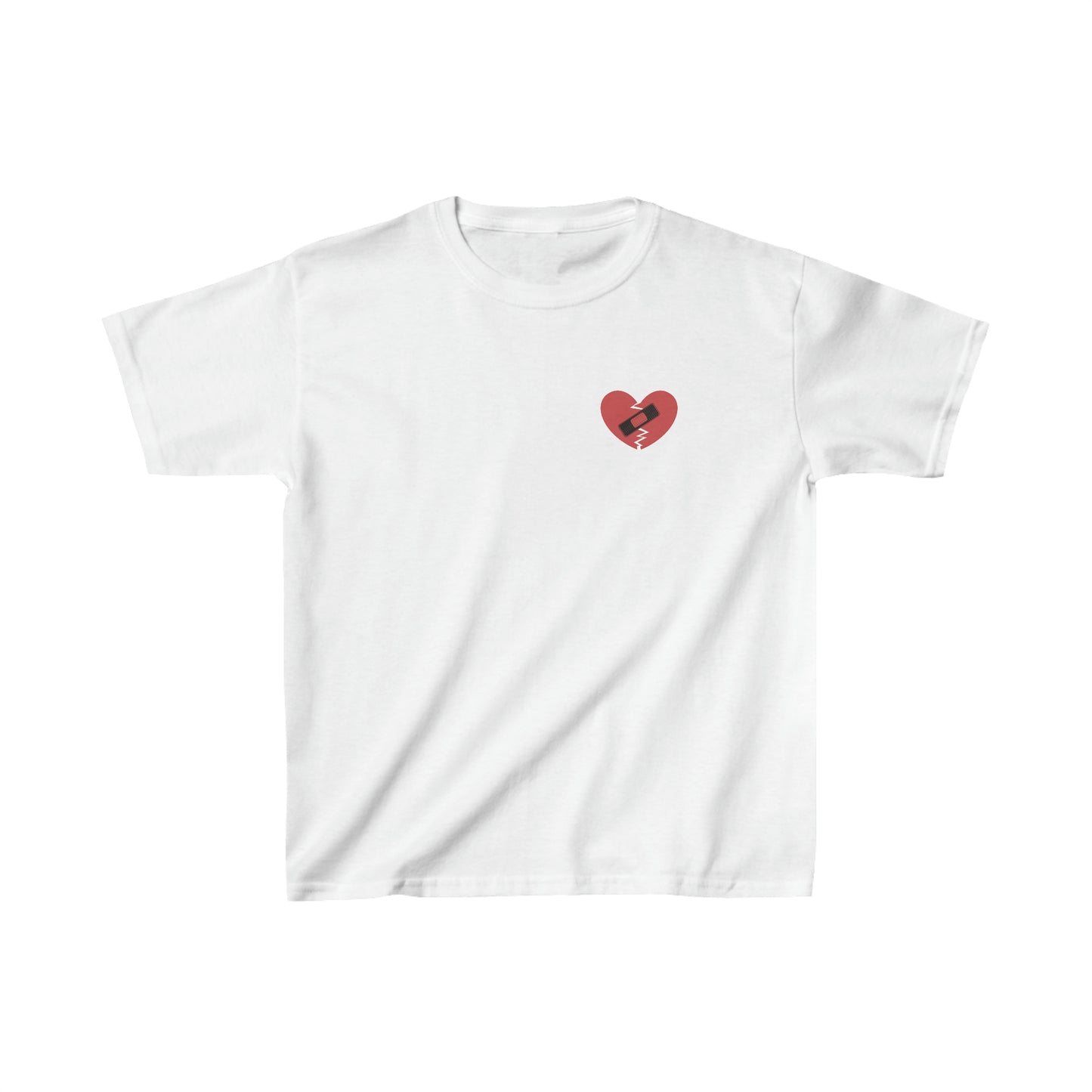 Broken Heart Band-Aid T-Shirt [Kids]