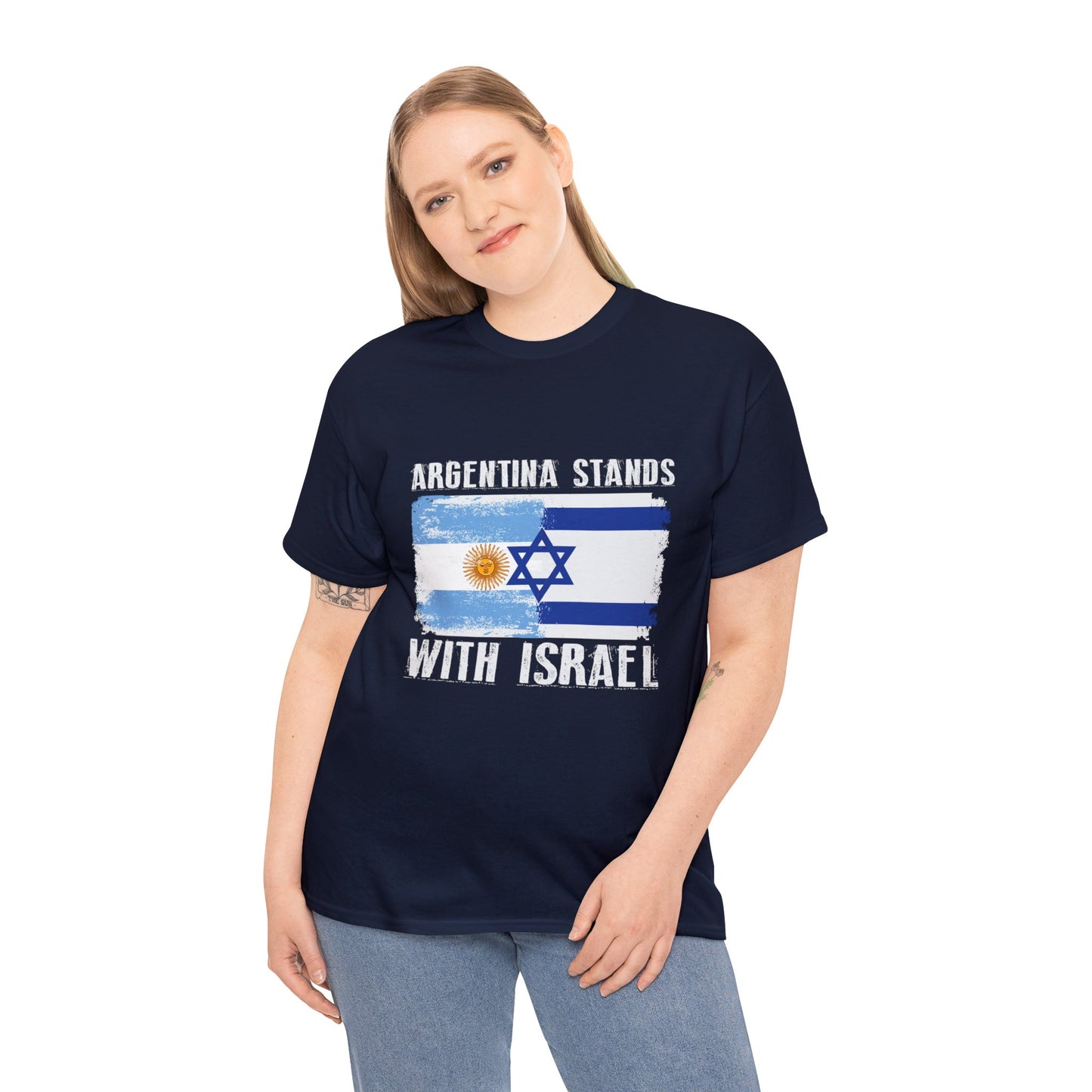 Argentina Stands With Israel T-Shirt