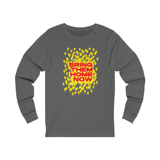 "Yellow Ribbon of Hope" Long Sleeve Tee - Unite for Their Safe Return