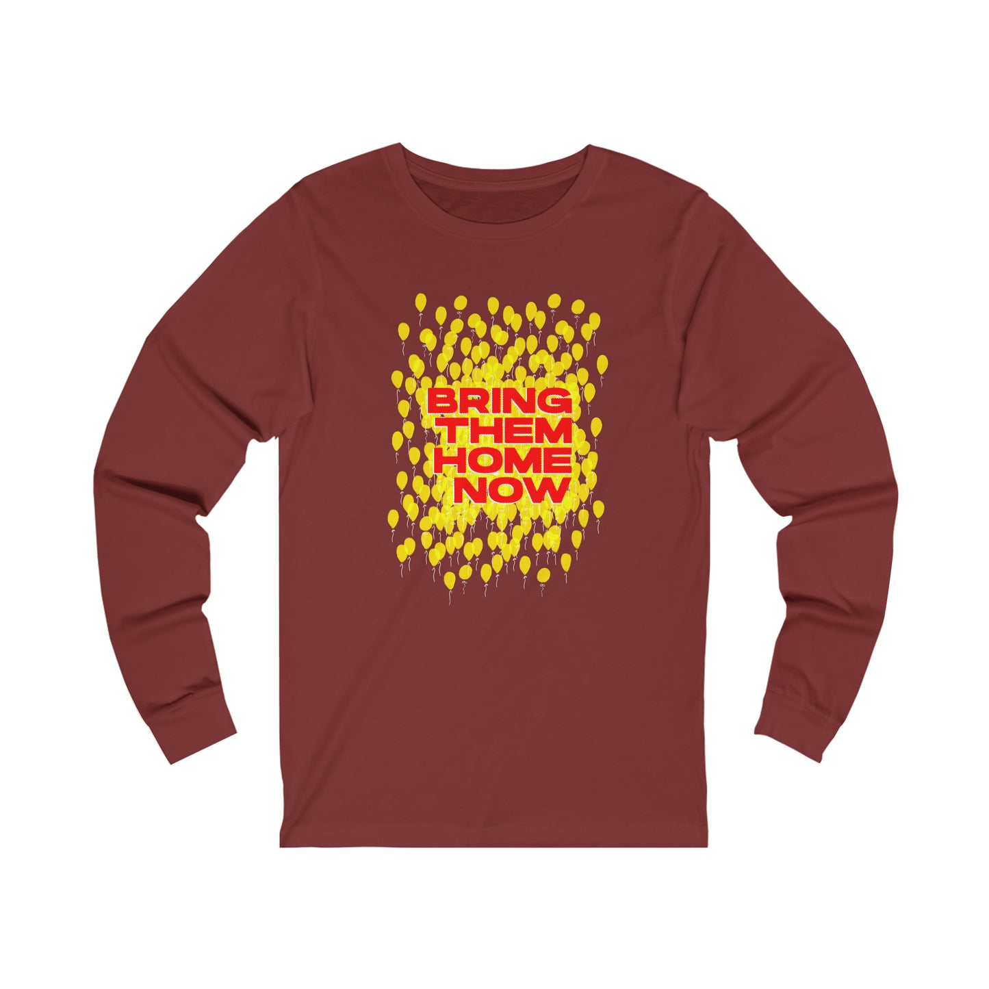 "Yellow Ribbon of Hope" Long Sleeve Tee - Unite for Their Safe Return