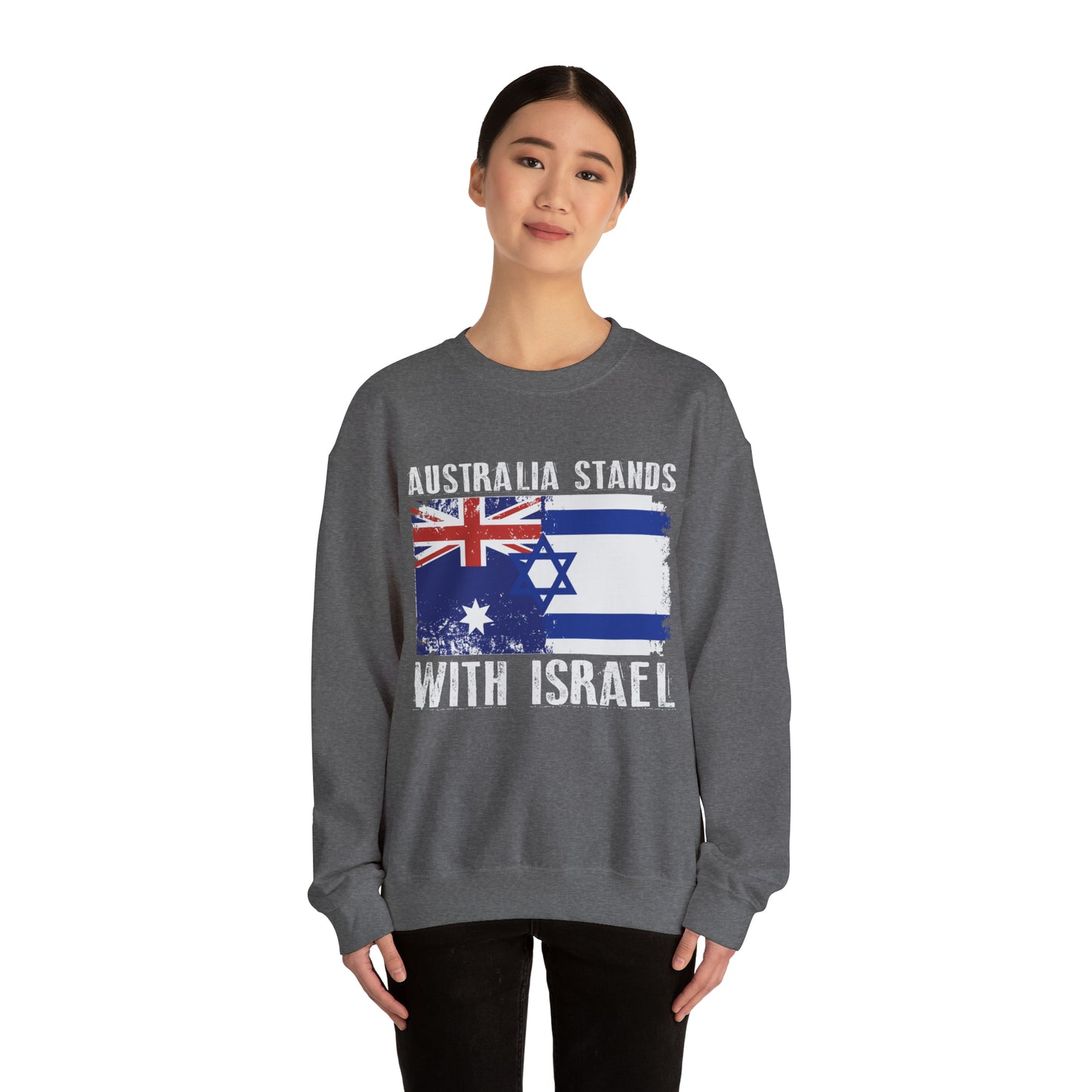 Australia Stands With Israel Crewneck Sweatshirt