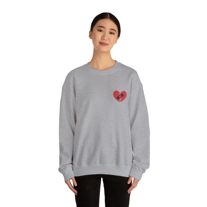 Broken Heart Band-Aid Sweatshirt