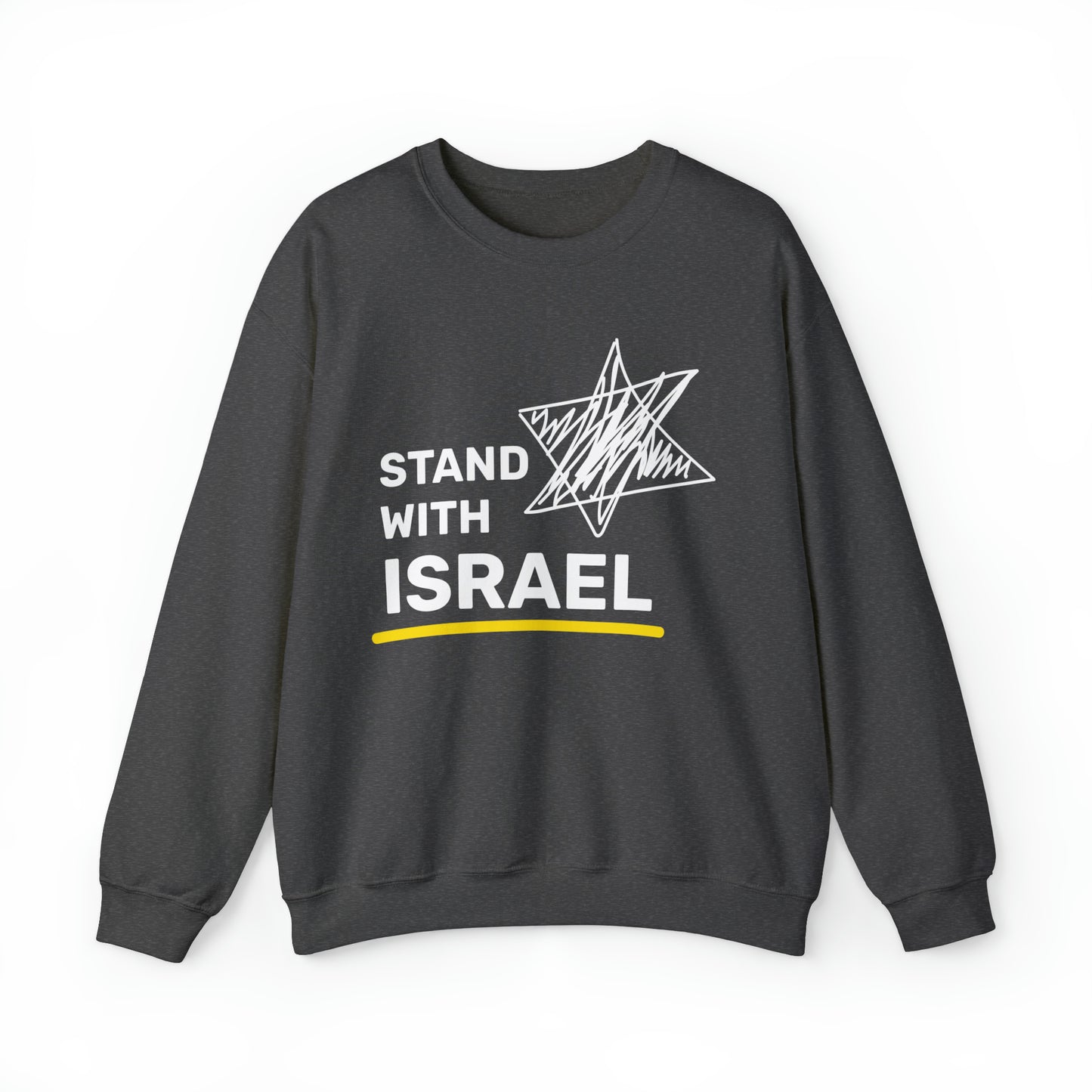 Stand With Israel Crewneck Sweatshirt