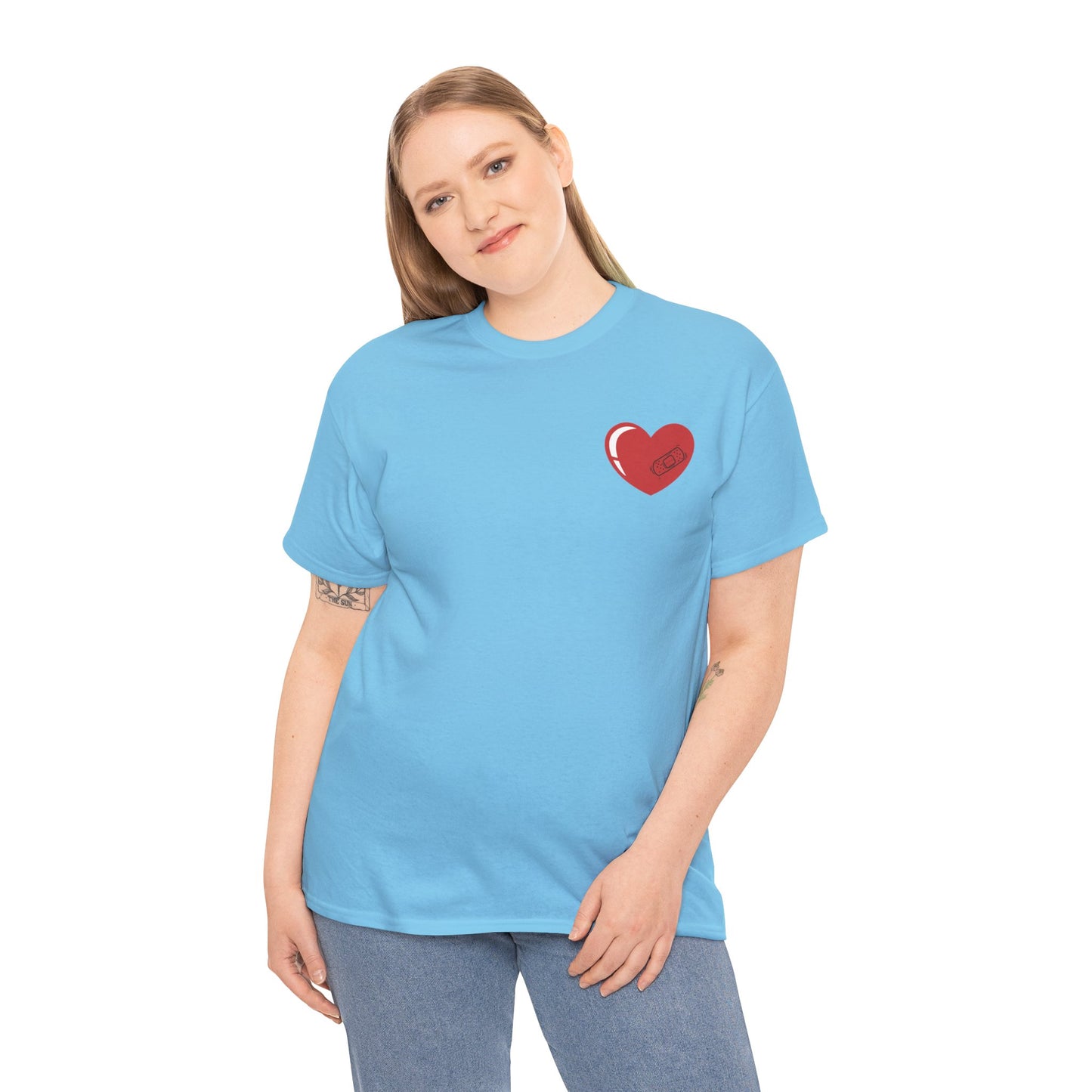 Heart With Band-Aid T-Shirt