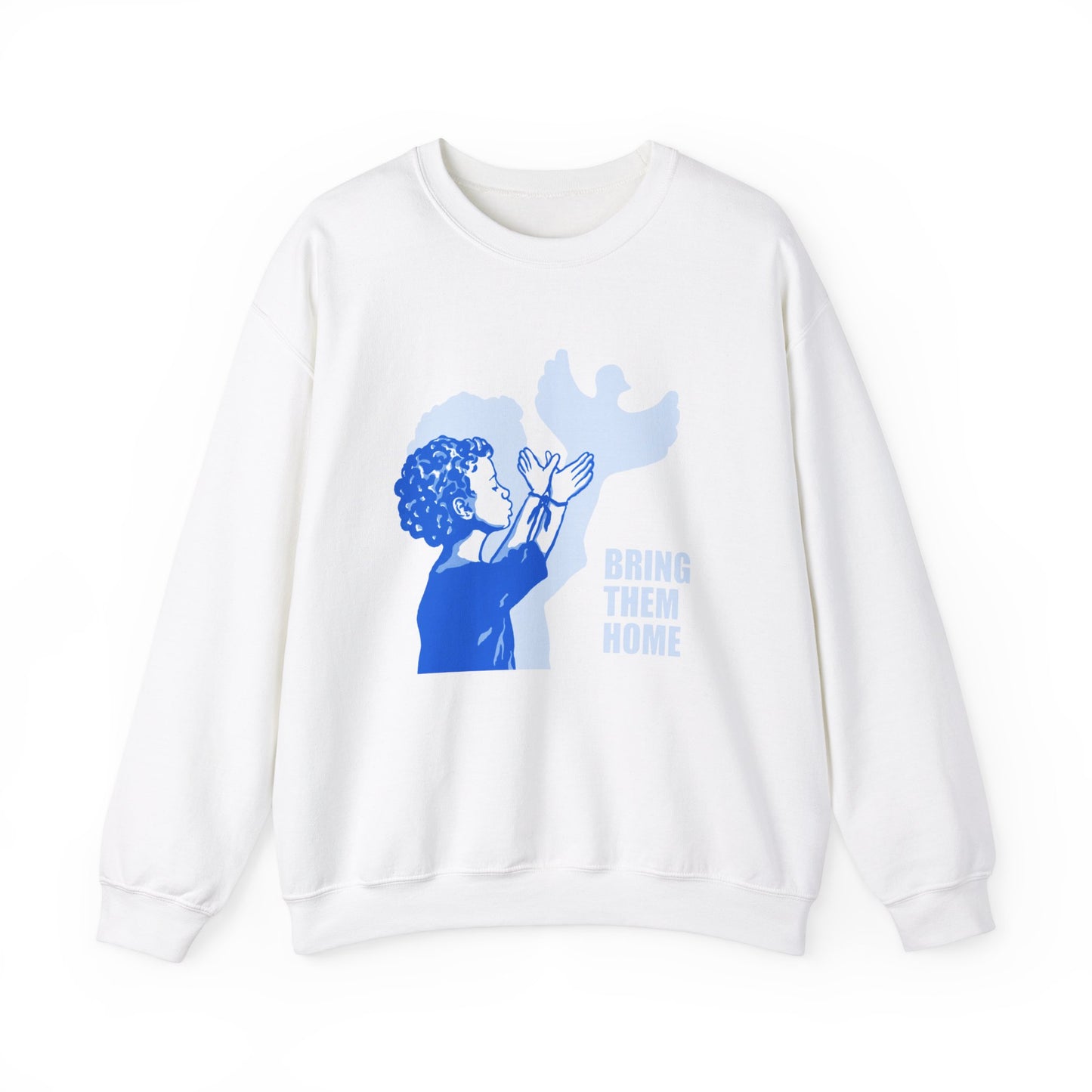 Wings of Hope - Standing for Justice and Peace Crewneck Sweatshirt