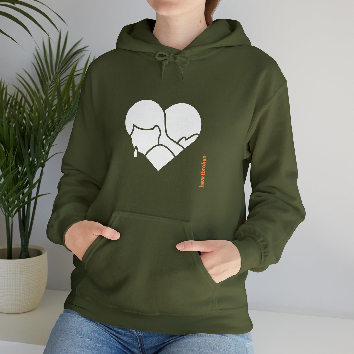 Heart Broken Hooded Sweatshirt