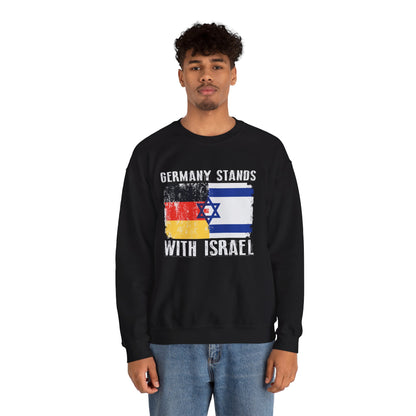 Germany Stands With Israel Crewneck Sweatshirt