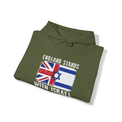 England Stands With Israel Hoodie Sweatshirt