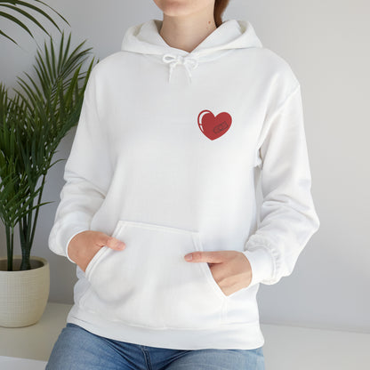 Heart With Band-Aid Hooded Sweatshirt