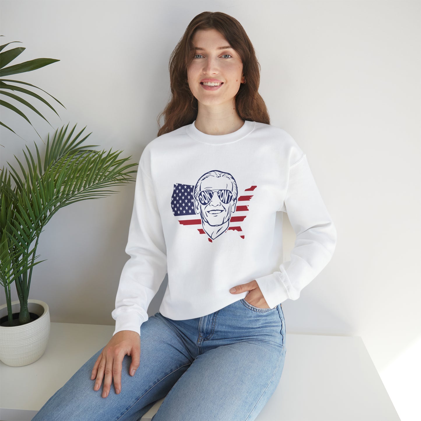 Joe Biden "Don't" Crewneck Sweatshirt