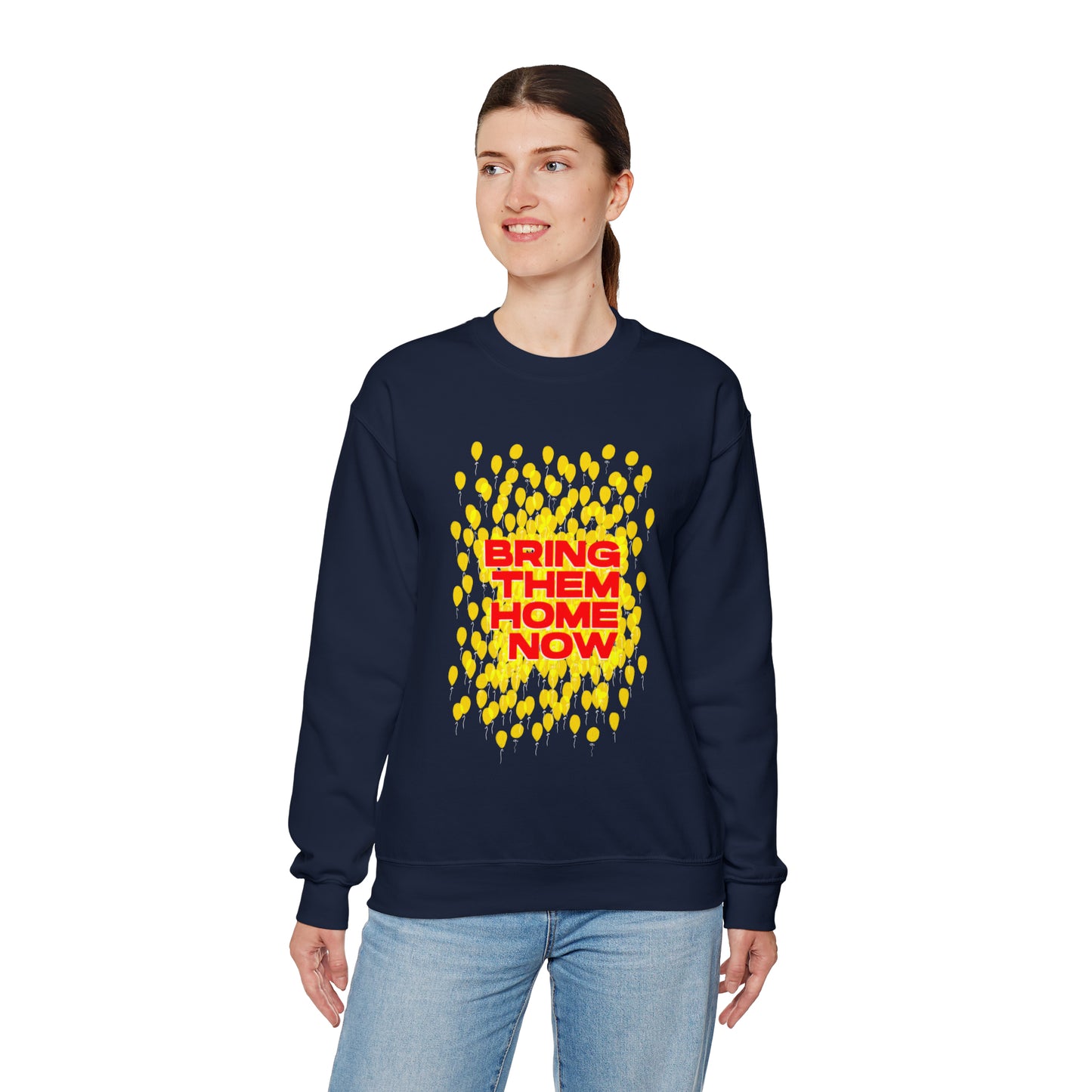 "Yellow Ribbon of Hope" Sweatshirt - Unite for Their Safe Return