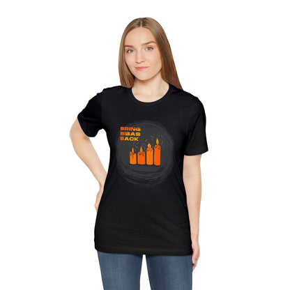 Bring Bibas Back Candles T-shirt