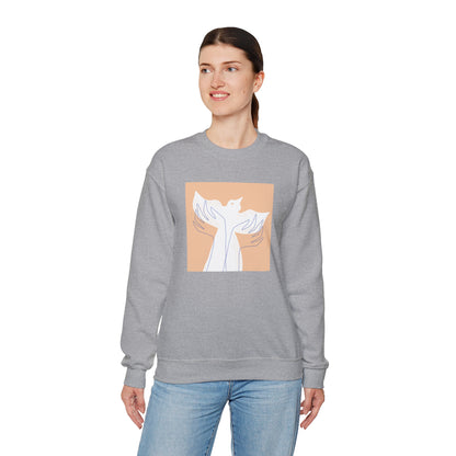 Wings of Harmony Sweatshirt - A Symbol of Peace and Hope