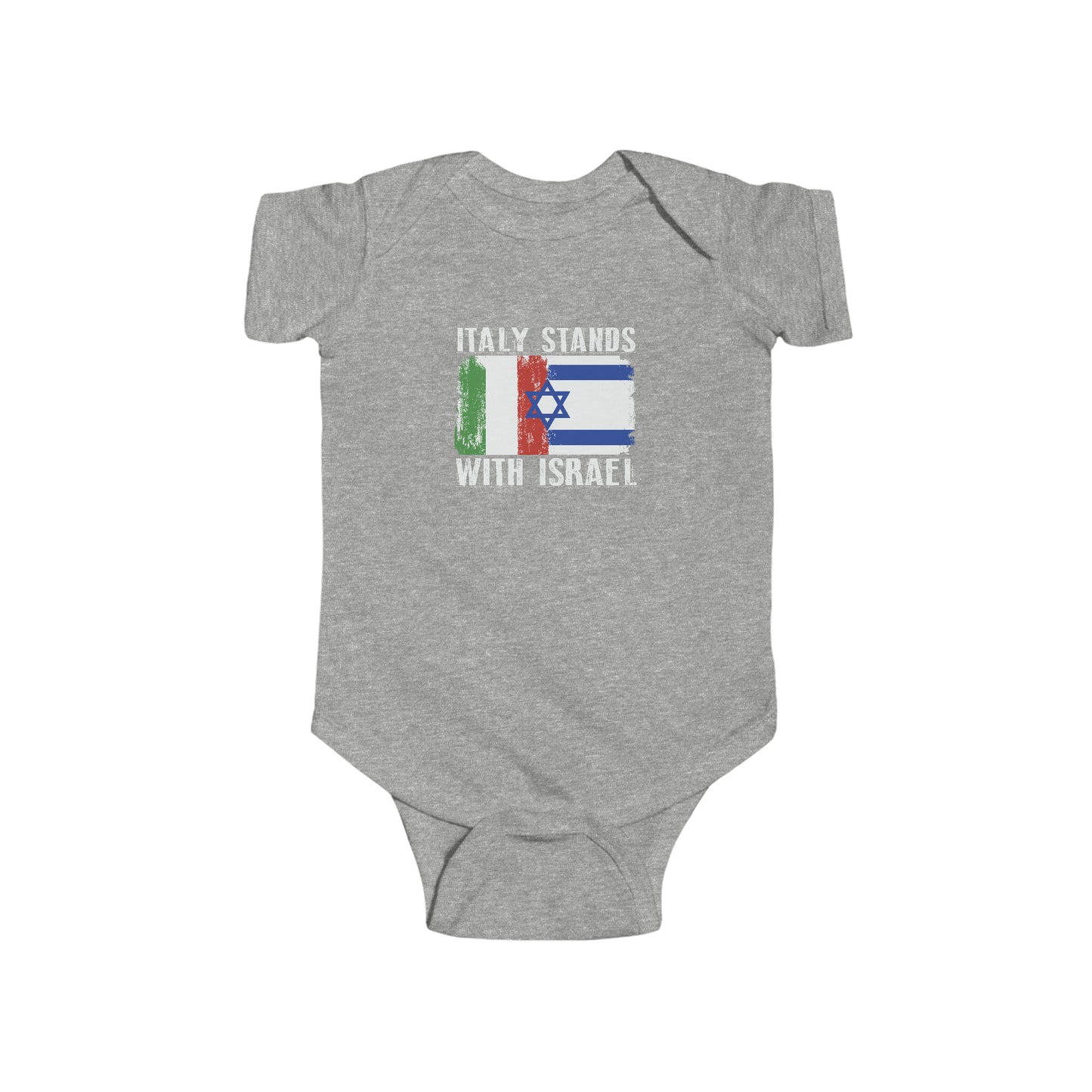 Italy Stands With Israel - Infant Onesie