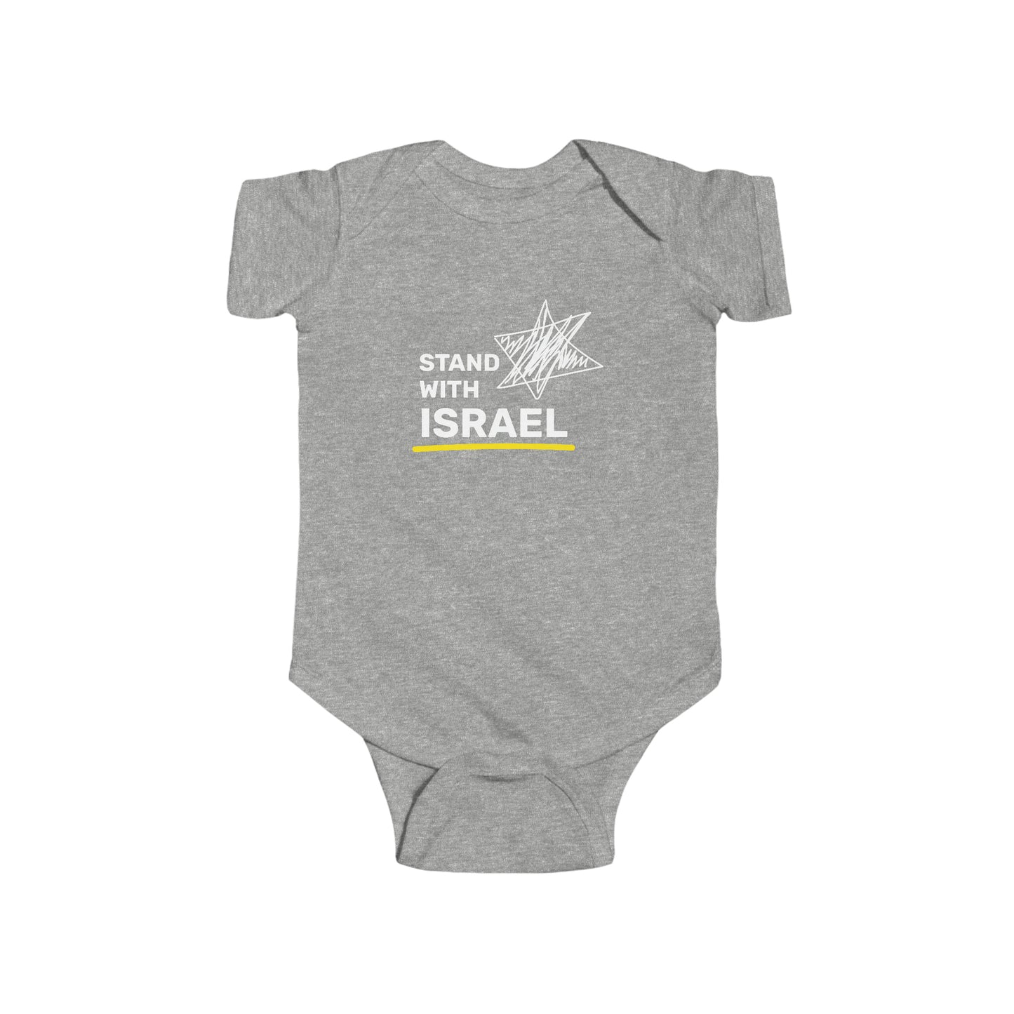 Stand With Israel Infant Onesie