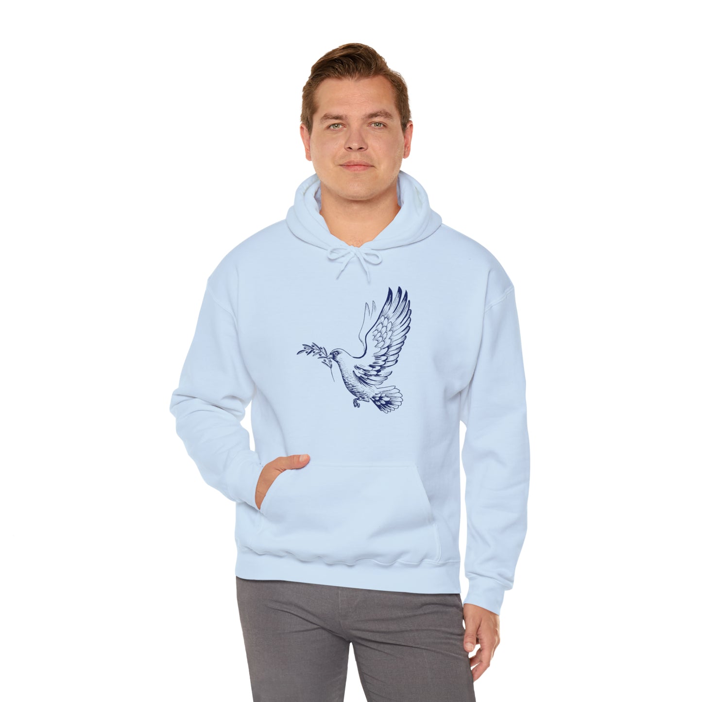 Dove With Olive Branch Hoodie sweatshirt